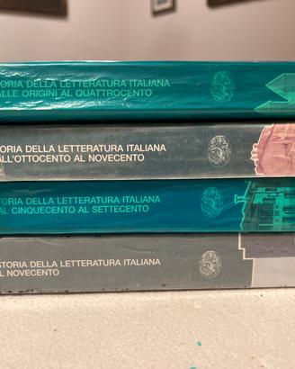 Storia della letteratura italiana Ferroni Einaudi