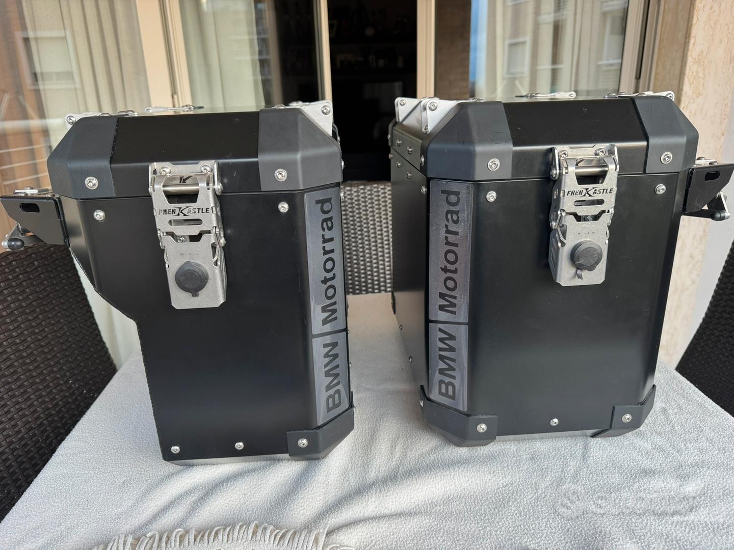 Valigie in alluminio FrenKastle Accessori Moto In vendita a Roma