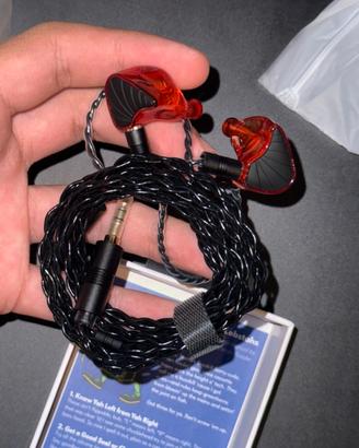 Apos Red Rock Lobster IEMs da Musica/Gaming