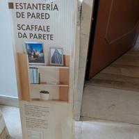 Scaffale da parete a 3 ripiani
