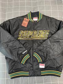 Giacca Supreme x Mitchell & Ness Camo Logo College