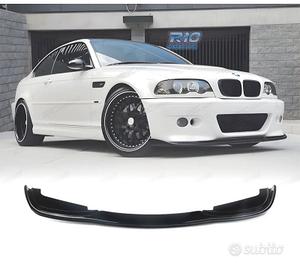 SPOILER LIP BMW E46 98-07 LOOK M3 NERO LUCIDO