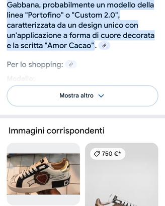 Scarpe dolce e gabbana
