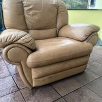 poltrone in pelle