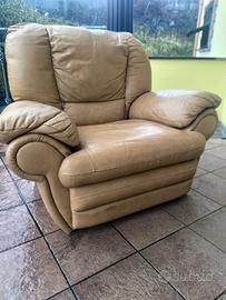poltrone in pelle