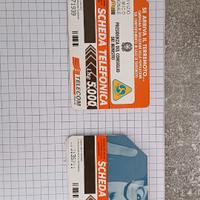 Lotto di 500 schede telefoniche