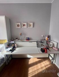 Scrivania letto a scomparsa Clei