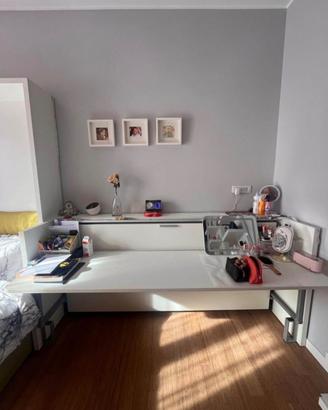 Scrivania letto a scomparsa Clei