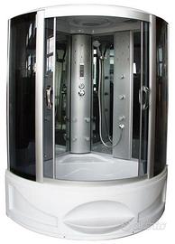 Vasca cabinata Rosy Glass 135 x 135 cm