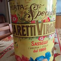 SCATOLA DI LATTA VINTAGE CON BOTTONI