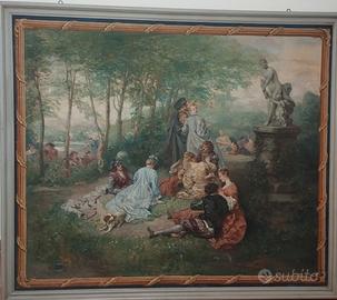 QUADRO OLIO SU TELA inizio '900
