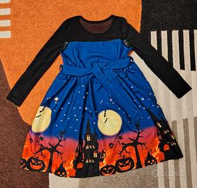 Vestito Halloween taglia 8 anni