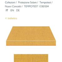 Tende da sole Tempotest