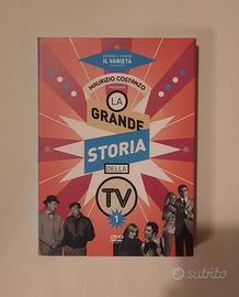 DVD La grande storia della TV - Maurizio Costanzo