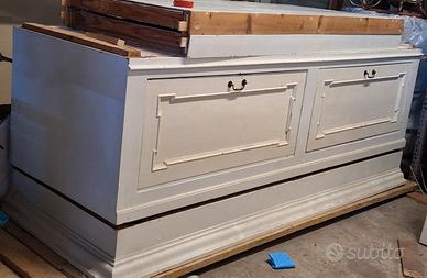 armadio in legno massello fine 800