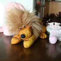 Peluche Pupazzi Bambola Rosa, Leone, Bambola Bianc