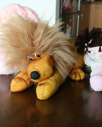 Peluche Pupazzi Bambola Rosa, Leone, Bambola Bianc