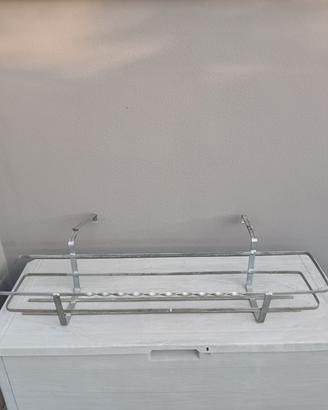 fioriera in ferro da terrazzo 