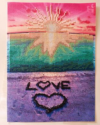 DIAMOND PAINTING. COMPLETATO DA COLLEZIONE