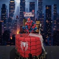 Torta spiderman in gomma eva