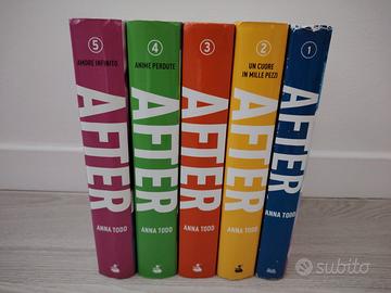 Serie "After" Anna Todd Romanzo (5 Volumi)