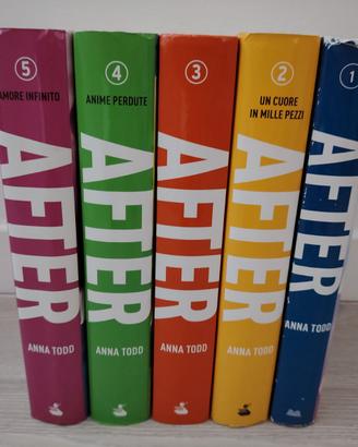 Serie "After" Anna Todd Romanzo (5 Volumi)