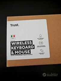 Kit nuovo tastiera mouse wireless Trust