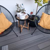 coppia di sedie da esterno