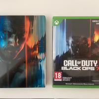 Call of Duty Black Ops 7 –Steelbook originale Xbox