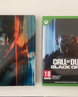 Call of Duty Black Ops 7 –Steelbook originale Xbox