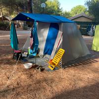 Tenda da campeggio a casetta
