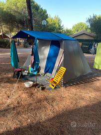 Tenda da campeggio a casetta