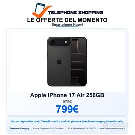 Apple iPhone 17 Air 256GB Nuovo italia