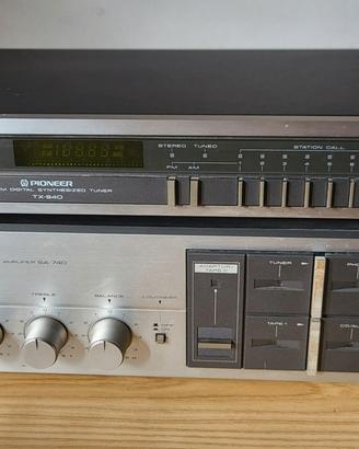 Pioneer TX-940  Pioneer SA-740