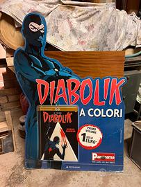 Diabolik. Cartellone pubblicitario 139x 96 cm