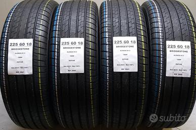 4 GOMME 225 60 18 BRIDGESTONE 100% RIF3941