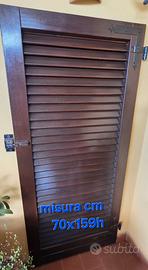 PERSIANE DI LEGNO CURATE