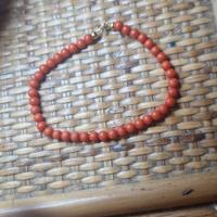 braccialetto bimba/o in oro 18k in filo di corallo