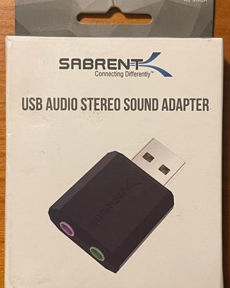 Scheda Audio Sabrent USB NO DRIVERS