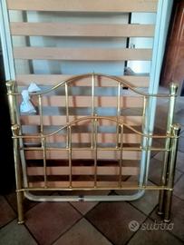 Letto ottone  una piazza