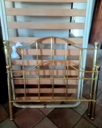 Letto ottone  una piazza