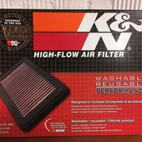 Filtro aria K&N lavabile per Toyota Citroen Peugeo