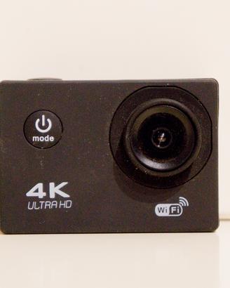 Action Cam 4K Waterproof + 2 new Battery 1350mah