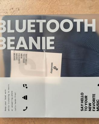 Berretto con cuffie auricolari bluetooth