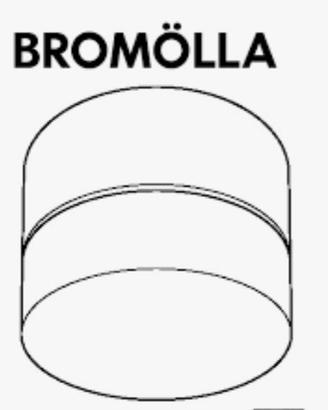 Lampada IKEA Bromölla - prezzo ribassato