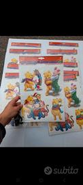 10 set di vetrofanie per Natale, Winnie the Pooh