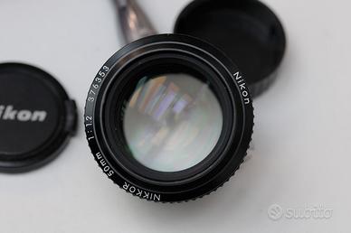 Nikon 50mm f 1 : 1.2