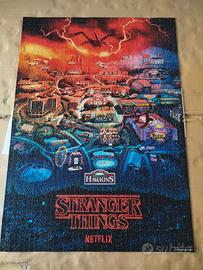 Puzzle Stranger Things 2000 pezzi completato
