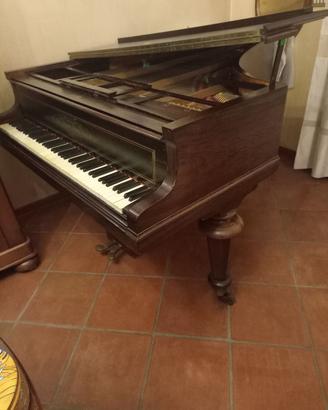 Pianoforte Herni Herz in palissandro - 1855 Parigi