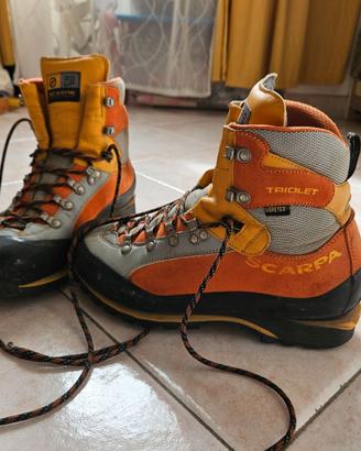 scarponi da montagna Scarpa triolet numero 39